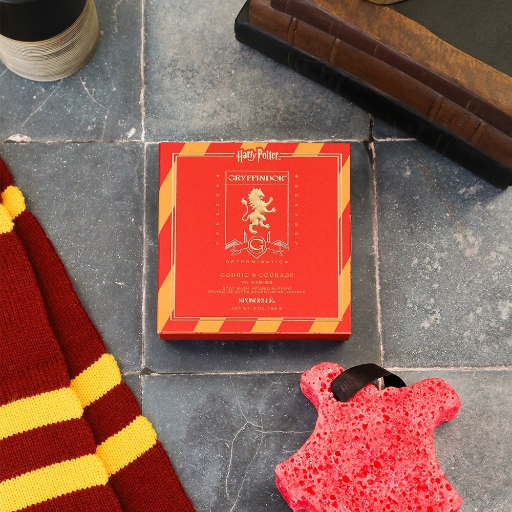NIB New Harry Potter Ltd. Ed. Spongelle Bath Soap - Gryffindor House Shower